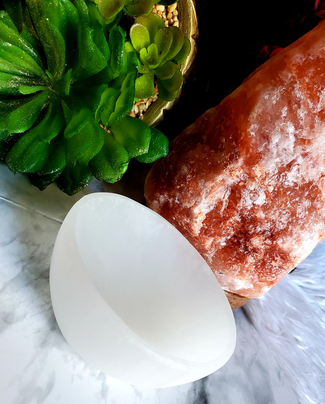 Selenite Bowl
